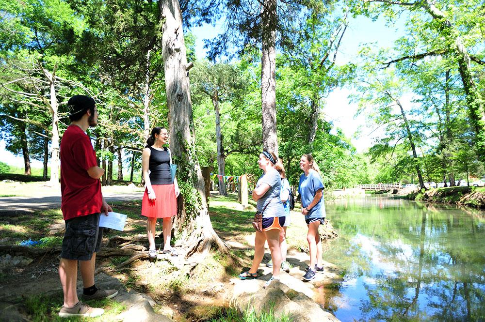 Environmental Education camp at Ebenezer Swamp.